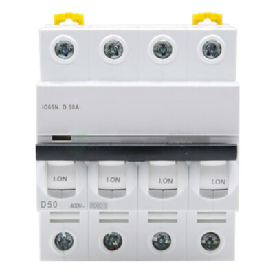 1PC For IC65N 4P 50A Air Switch D-Type Circuit Breaker