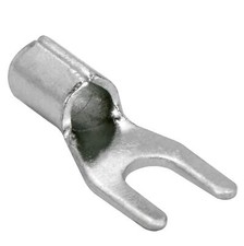 50 Spade Fork Terminal Connector Non-Insulated Uninsulated 12-10 GA AWG Gauge 8