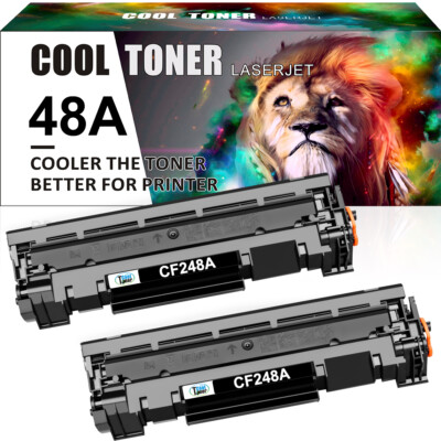 2x CF248A Compatible with HP 48A Toner LaserJet Pro M15w M16a MFP M28a M28w M29w