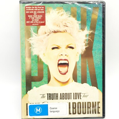 Pink: The Truth About Love Tour Live from Melbourne Music DVD NEW SEALED 2013
