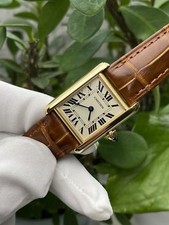 Cartier Tank 18K YG Quartz Ladies Watch W1529856 9