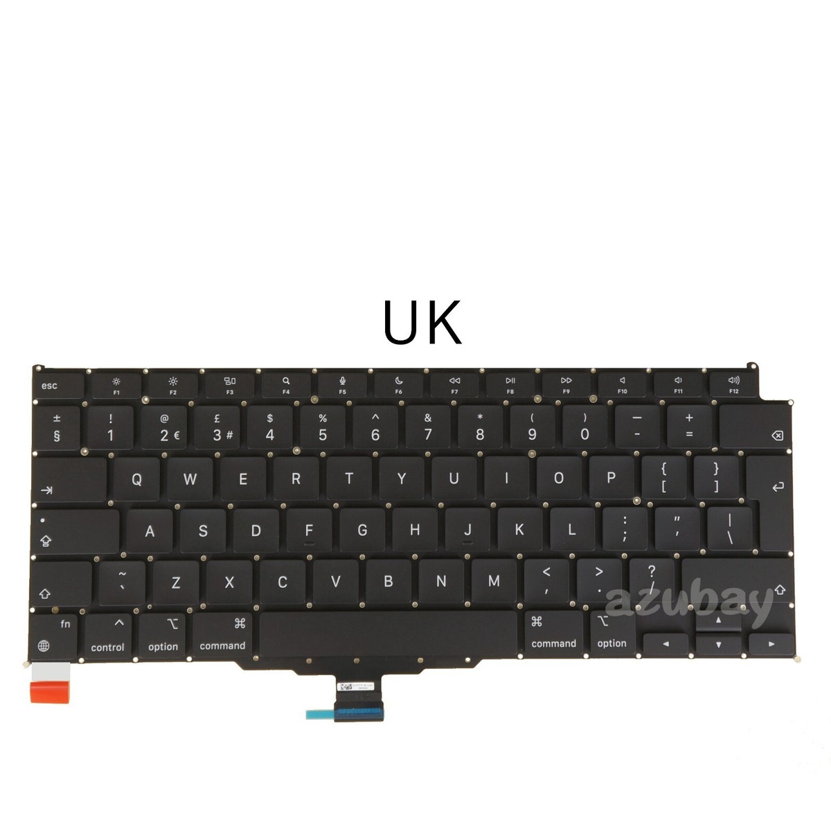 UK GB Laptop Keyboard for Apple MacBook Pro 13