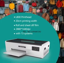 DTF A4 Printer Package with Curing Oven, CMYK+White Inks, Film & Starter Kit