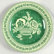 Pierre Frey  Paniers Fleuris Green Salad Dessert Plate 7669893