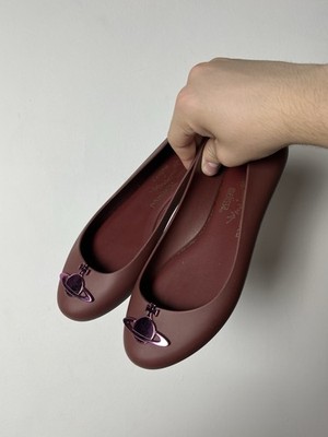 🔥Vivienne Westwood Anglomania x Melissa 00's Y2k Ballets Flats