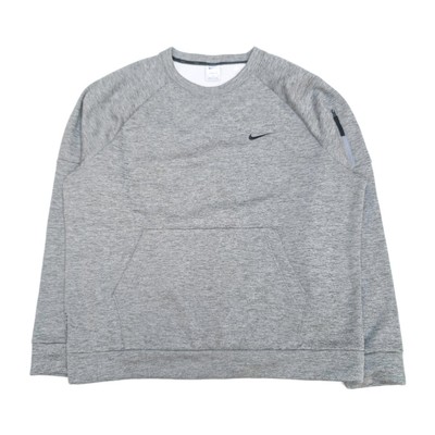 Nike Golf Herren Therma-Fit Fitness Crew Sweat Grau - Größe XL
