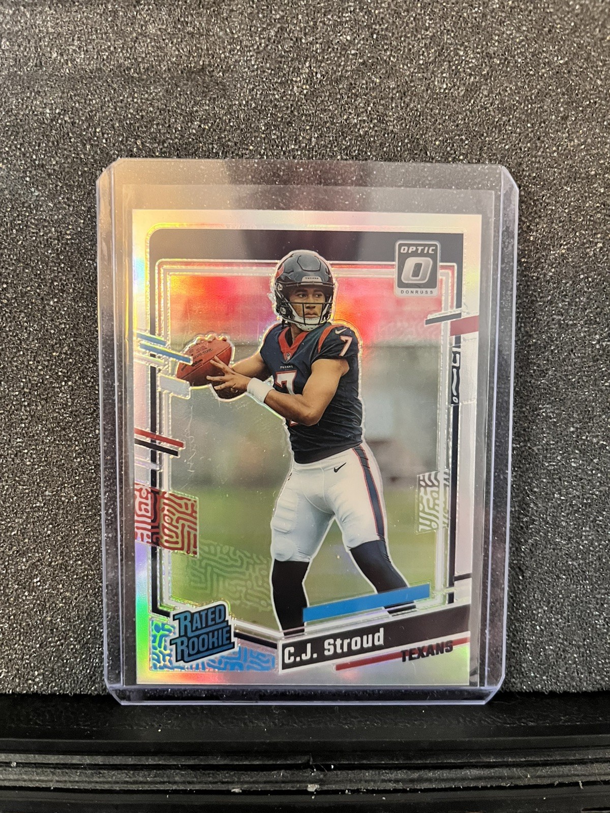 2023 Panini Donruss Optic - Rated Rookie C.J. Stroud #244 Holo Prizm (RC)
