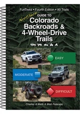 Guide to Northern Colorado Backroads & 4-Wheel-Drive Trails (Spiral Bound, Comb
