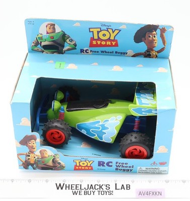 RC Free Wheel Buggy Disney Toy Story 1996 Thinkway Toys NEW MIB | eBay