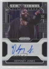 2022 Panini Prizm WWE Sensational Signatures Odyssey Jones #SS-OJN Auto 6ns