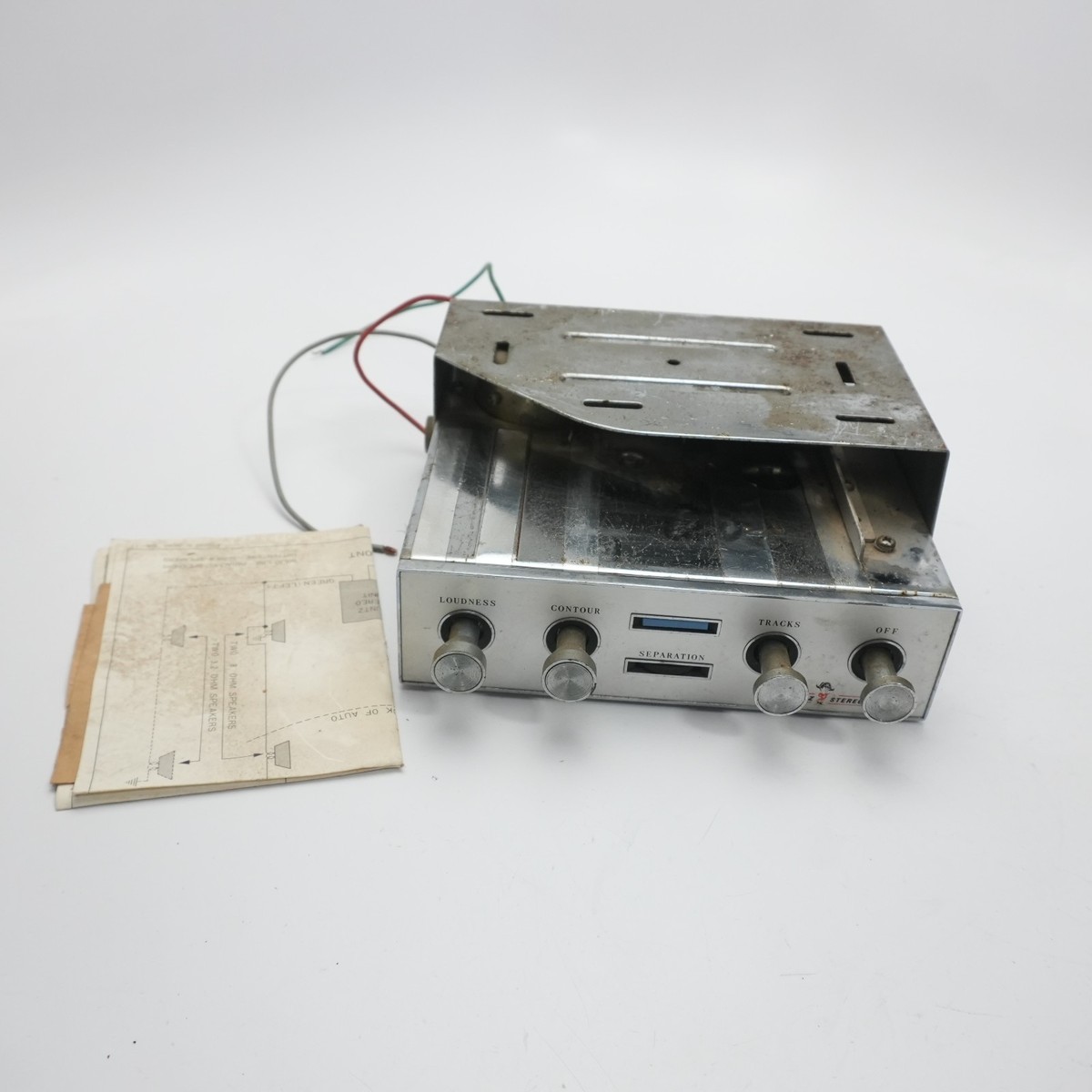 Muntz C-100 Car Stereo-Pak 4 Track Tape Player Vintage #3 | eBay