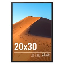 20x30 Picture Frame for Wall Display, 20x30 Black Picture Frame with HD Plexi...
