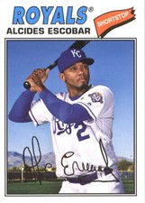 2018 Topps Archives #157 Alcides Escobar - BB