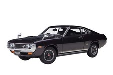AUTOart 1/18 Toyota Celica Liftback 2000GT (RA25) 1973 Dark Purple Metallic Fini
