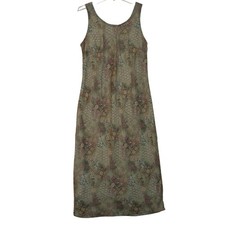 K Petite Floral Maxi Dress Bohemian Cottage Fairy Whimsy Vintage 90s Women's 12