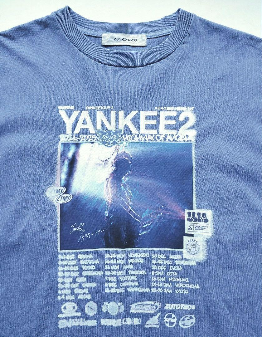 ミュージシャン YAKIYAKI YANKEE TOUR2 Tee (Steel Blue) L ミュージシャン YAKIYAKI YANKEE TOUR2 Tee (Steel Blue) L