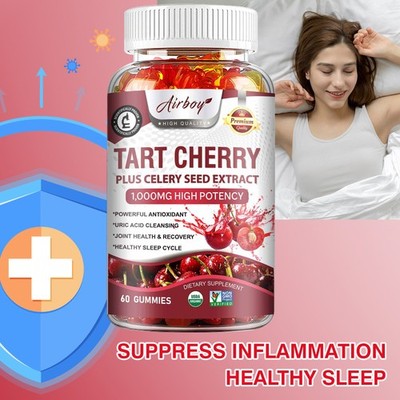 Tart Cherry - Antioxidant Rich Gout Arthritis Pain Relief,Mobility & Flexibility