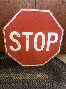 Vintage Stop Sign | eBay