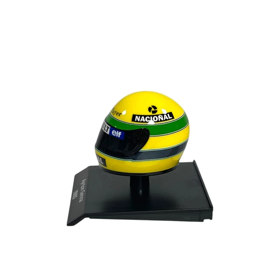 Mini Helmet Minichamps 1/10 Ayrton Senna 1985 - Immagine 2 di 4
