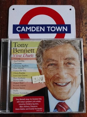 Tony Bennett - Viva Duets (Miguel Bose'/Maria Gadu'/Estefan) Hype Sticker Cd New - Imagen 1 de 2