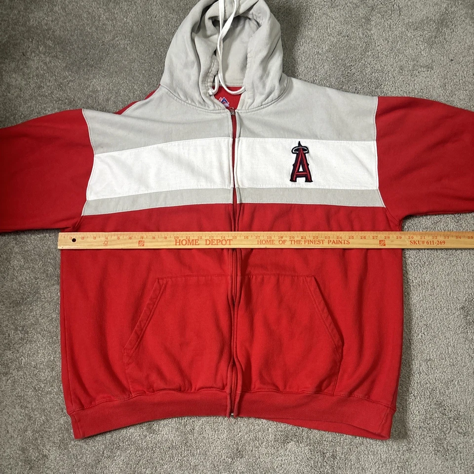 Suéter con capucha Majestic MLB Anaheim Angeles #27 Mike Trout 4XL Foto 3 de 4