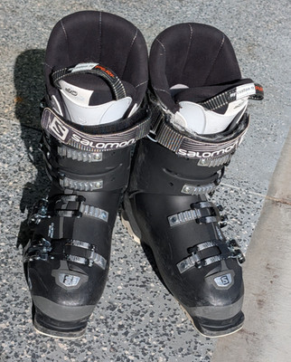 Salomon XPro 100 Energyzer Ski Boots Size 26/26.5 306mm Oversized Pivot Custom
