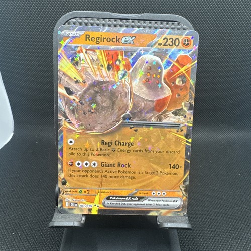 Regirock ex 101/182 Double Rare Destined Rivals Pokemon Holo Near Mint