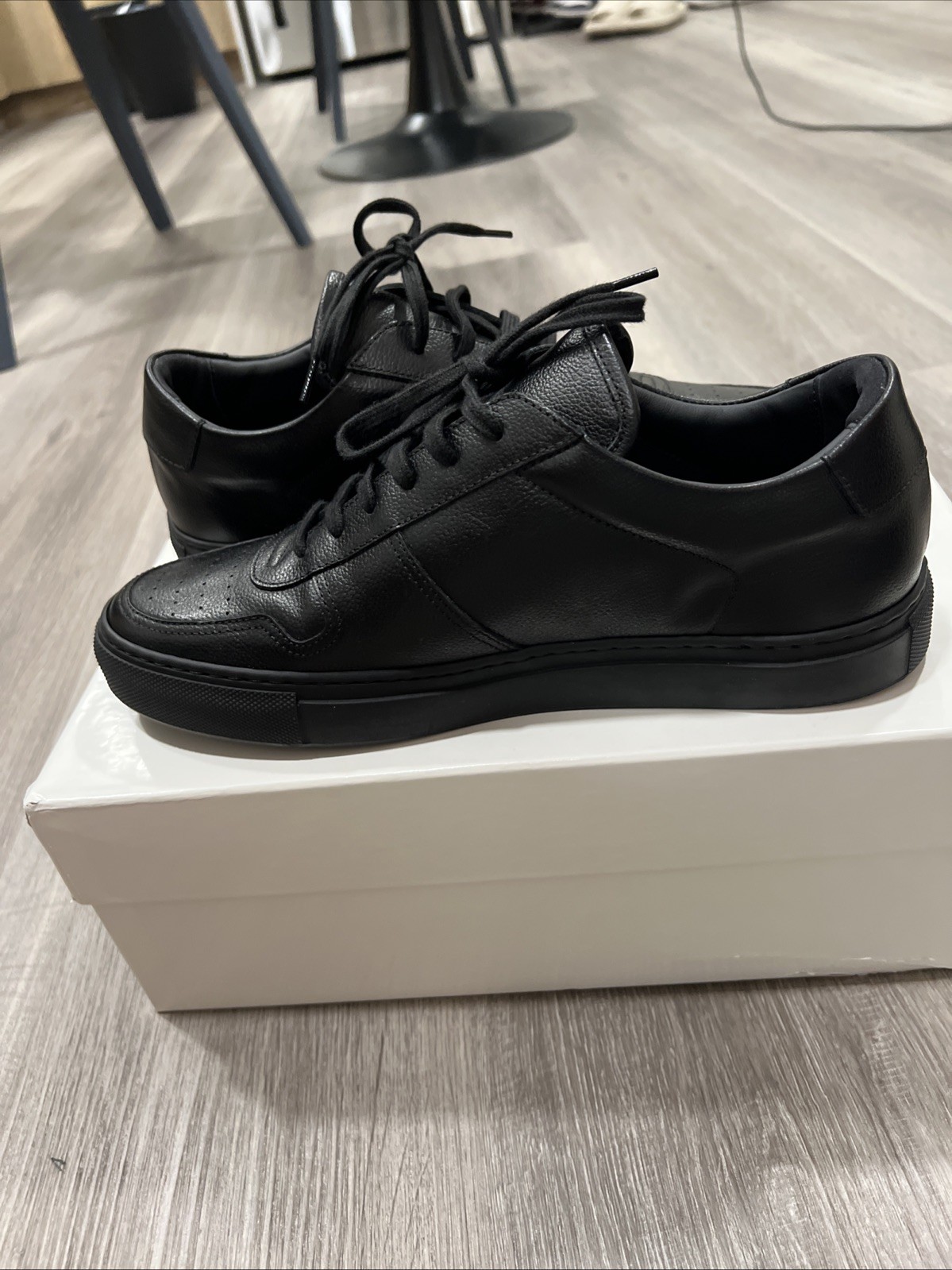 Common Projects Bball Low Bumpy Black Size 41 Siz… - image 8