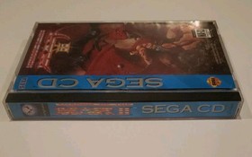 1994 Sega CD Shadow of the Beast II REPLACEMENT CASE + MANUAL w/ Registration 