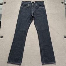 Jeans Levis uomo 33x34 (veste 34x34) blu 527 slim bootcut western cowboy cotone