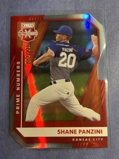 Shane Panzini 2021 Panini Elite Prime Numbers Red Die Cut C #108 Royals /219