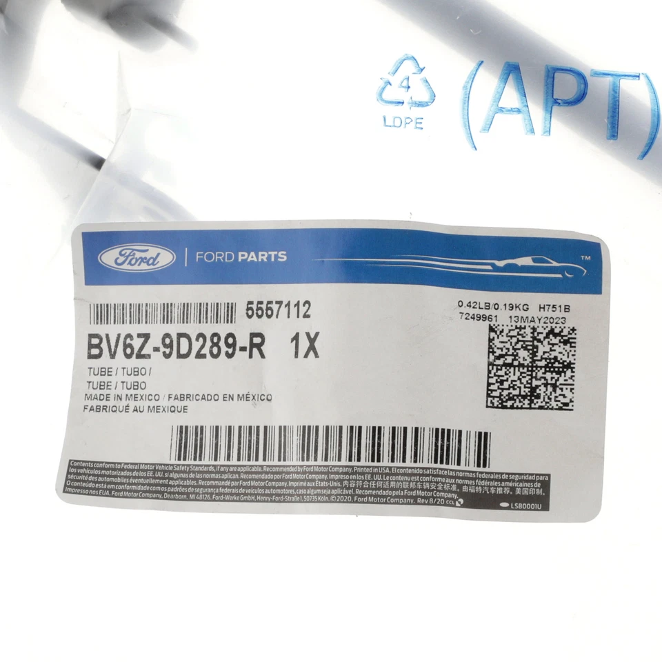 Tubo de válvula de purga de bote de vapor nuevo OEM Ford Focus 2012-2018 sin turbo Foto 4 de 4