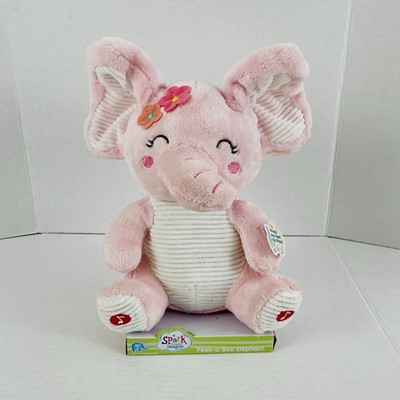 Spark Create Imagine Peek-a-Boo Pink Elephant Makes Sounds Moves