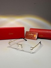 Cartier Rimless Gold Eyeglasses