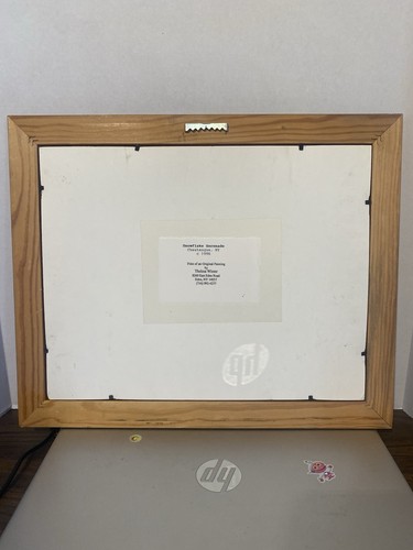 Thelma Winter "Snowflake Serenade " Chautauqua, NY 1996 Signed #1/500 13"x16" - Picture 4 of 6