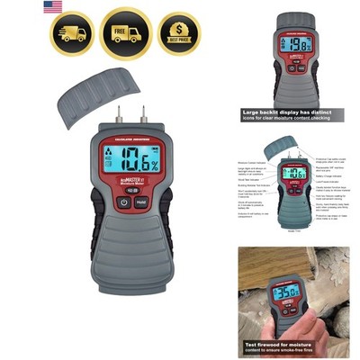 AccuMASTER XT Digital Moisture Meter | Handheld |Pin Type | Backlit LCD Displ...