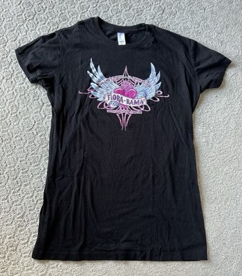 Flora Bama T-shirt Women XL Fitted Black Florida Alabama Iconic