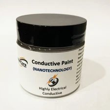 Conductive Paint, Highly Electrical Conductivity Utilizing Nanotechnology (2 oz)