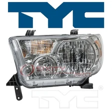 TYC Front Left Headlight Assembly for 2008-2017 Toyota Sequoia Electrical ye