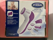 Dr. Scholls 10 piece Pedicure Set 2014 MIP NIP Foot Home Care Smooths Rough Feet