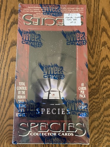 1995 Species Original 1st Movie Sci-Fi Trading Cards Box Factory Sealed 36 Packs