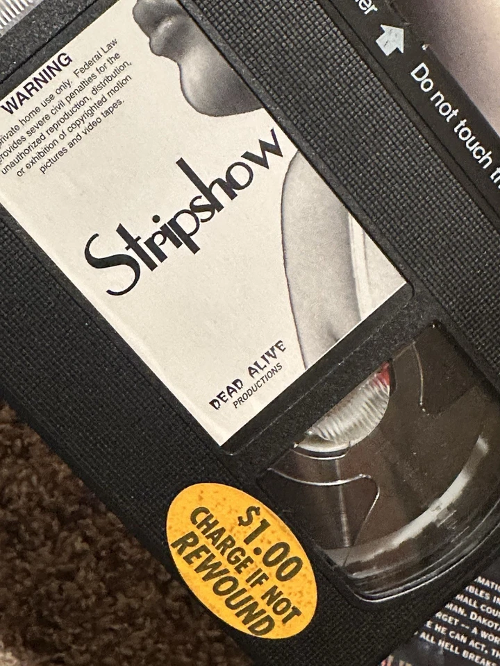 Stripshow 1/2 VHS RARE Erotic/Action/Horror Dead Alive Productions - Image 4 of 4