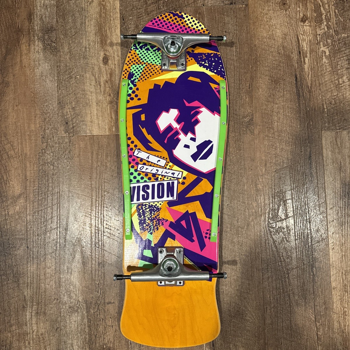 VISION MARK GONZALES Re-Issue Skateboard Deck, orange stain | eBay