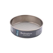 Fine Mesh Drum Sieve Stainless Steel 40 by Buckingham