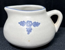 Pfaltzgraff 414Y Small Pitcher/Gravy Boat or Creamer Yorktowne Blue Pattern