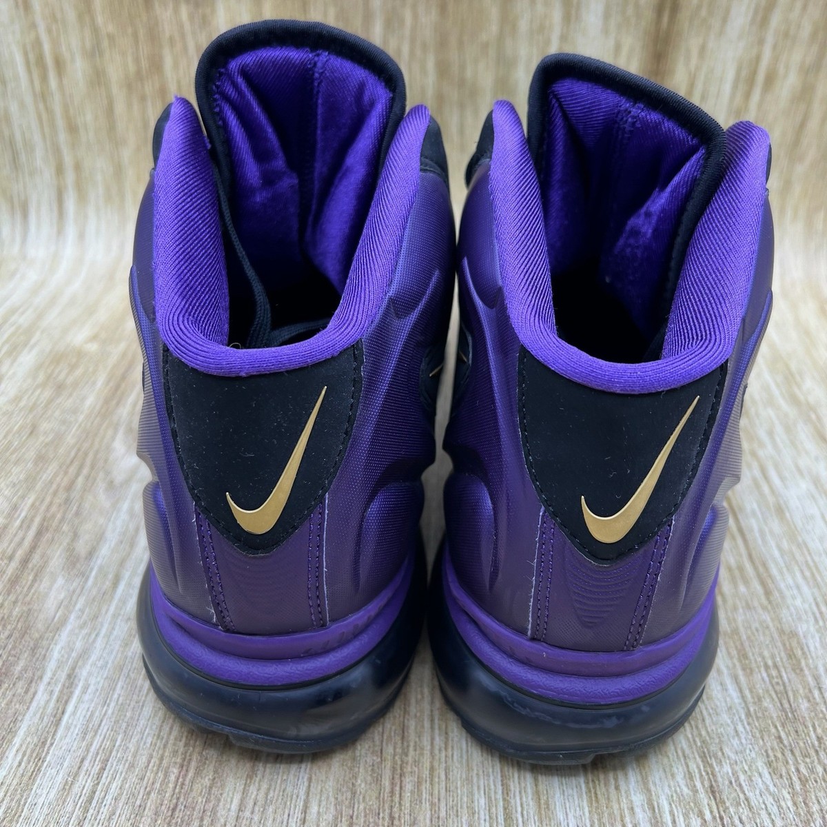 Size 9.5 - Nike Air Max Flyposite Black Club Purple for sale 