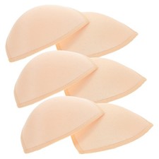 3 Pairs Triangle Bra Cup Inserts Thick Bottom Sponge for Swimsuit