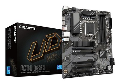 GIGABYTE B760 DS3H Mainboard - Unterstützt Intel Core 14th Gen CPUs, - LGA1700