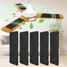 Ceiling Fan Filters for Blades, 5Pcs Activated Coconut Shell Carbon Ceiling Fan