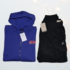 NEW Jordan MVP Sweatsuit 2 Piece Set Mens Size XL Concord Hoodie Joggers NWT